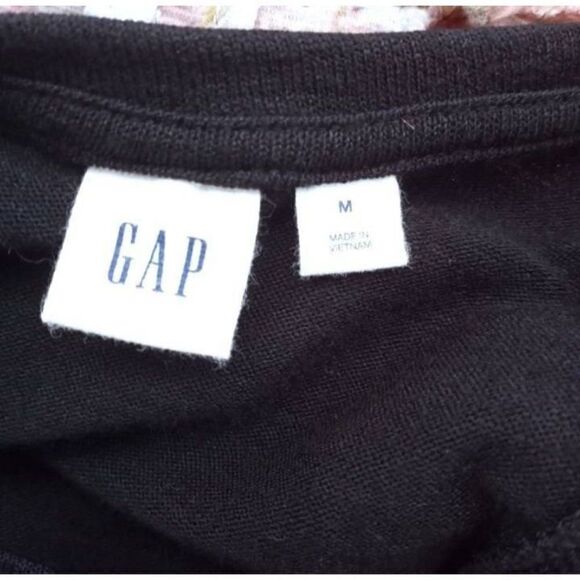 GAP BLACK TANK TUNIC SZ.M EUC - Picture 4 of 5